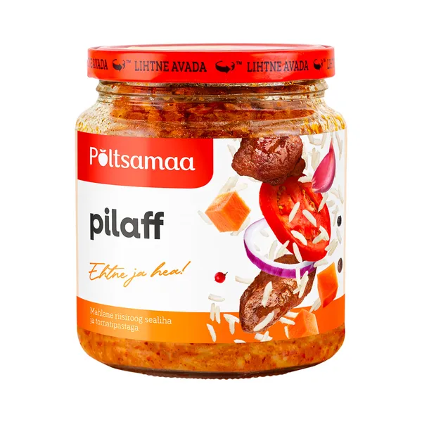 Pilaff sealihaga, PÕLTSAMAA, 520 g