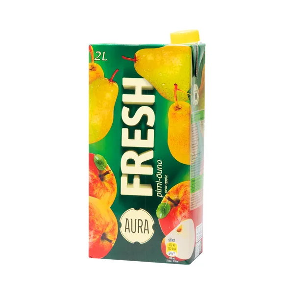 Pirni-õunamahlajook, AURA FRESH, 2 L