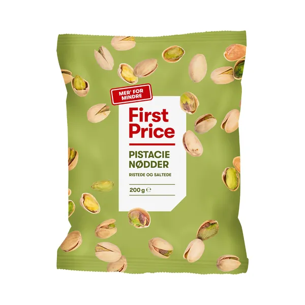 Pistaatsiapähklid, FIRST PRICE, 200 g