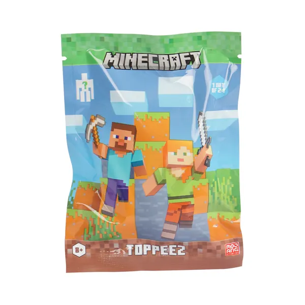 Pliiatsiotsik pimepakk, 3D ast, MINECRAFT, 1 tk