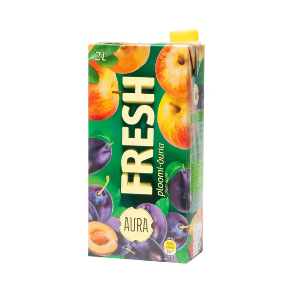 Ploomi-Õuna mahlajook, AURA FRESH, 2 L