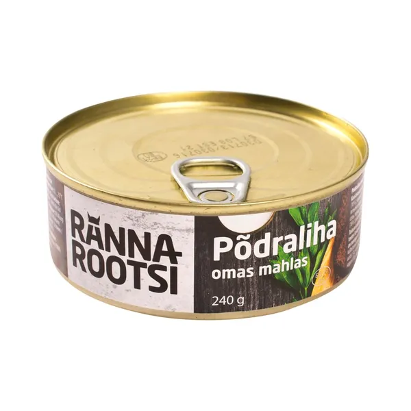 Põdraliha konserv, RANNAROOTSI, 240 g