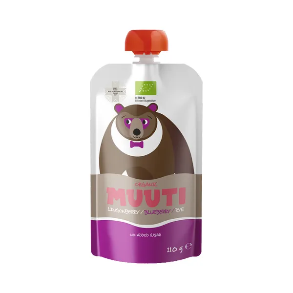 Pohla-mustika-rukkipuder 8+ Mahe, MUUTI, 110 g