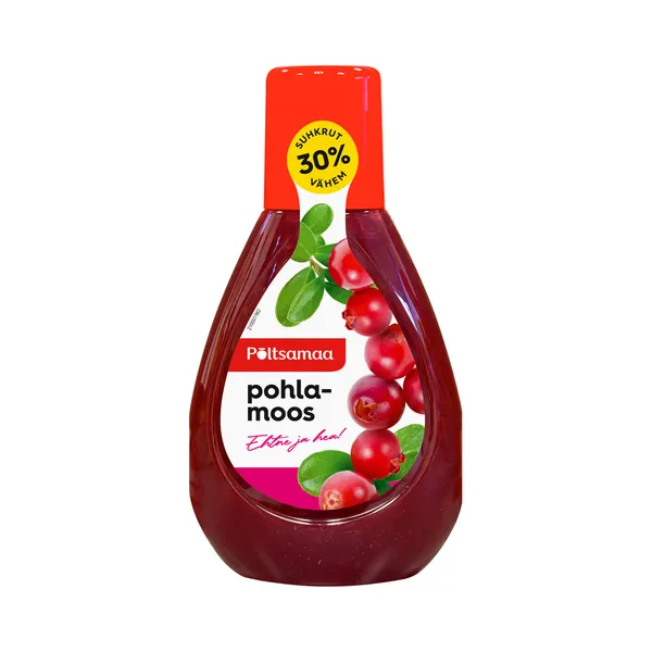 Pohlamoos pudelis PÕLTSAMAA 385g