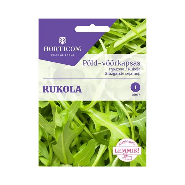 Põld-võõrkapsas e. rukola, HORTICOM, 1 pk