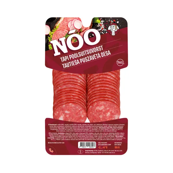 Poolsuitsuvorst Täpi, NÕO, 135 g