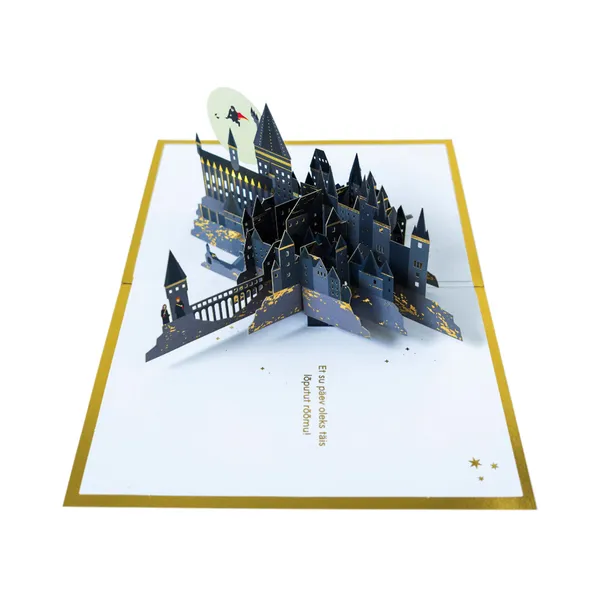 Pop-up kaart, Harry Potter (pakendis), HALLMARK, 1 tk