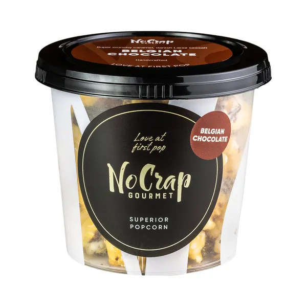 Popcorn Belgia šokolaadiga, NOCRAP, 65 g