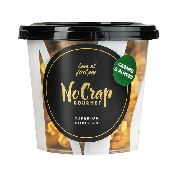 Popcorn karamell ja mandel, NOCRAP, 65 g