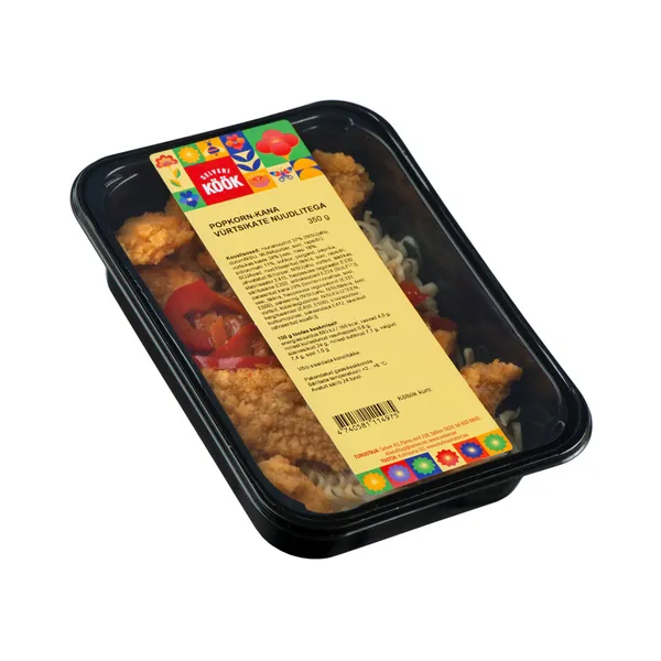 Popkorn-kana vürtsikate nuudlitega, SELVERI KÖÖK, 350 g