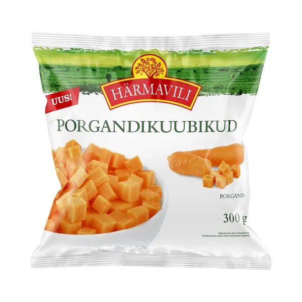 Porgandikuubikud, HÄRMAVILI, 300 g