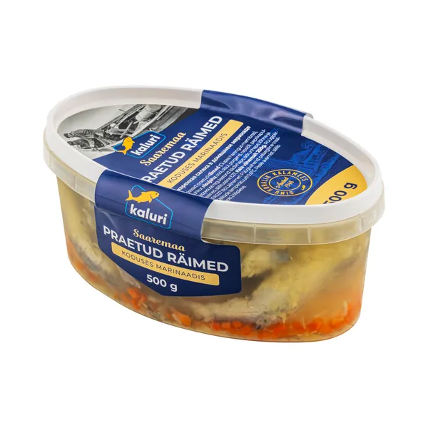Praetud räimed koduses marinaadis, KALURI, 500 g
