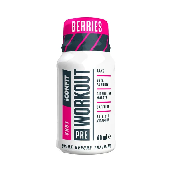Pre Workout Shot marja, ICONFIT, 60 g
