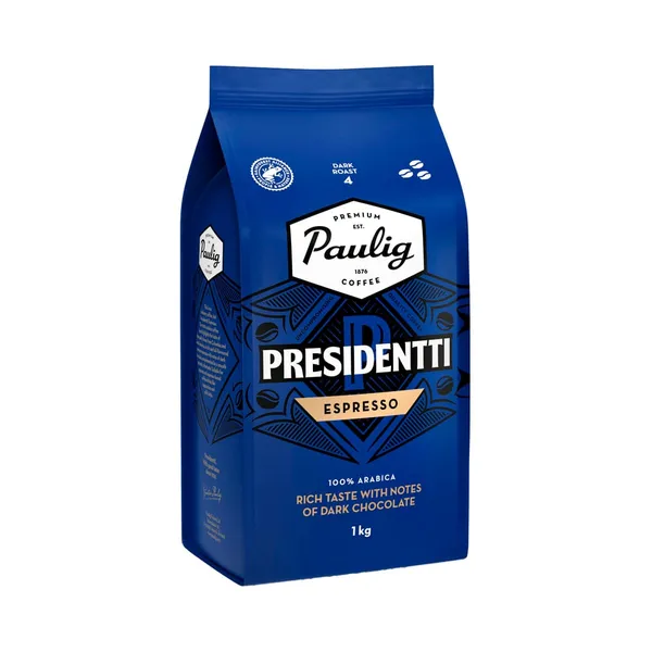 Presidentti Espresso uba, PAULIG, 1 kg