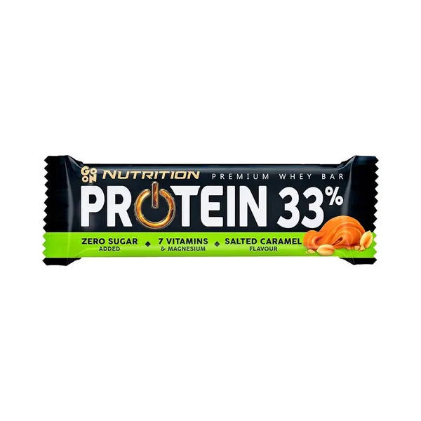 Proteiinibatoon 33% soolakaramellimaitseline, GO ON NUTRITION, 50 g
