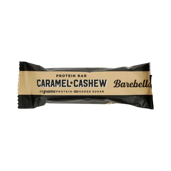Proteiinibatoon karamelli & India pähkli, BAREBELLS, 55 g
