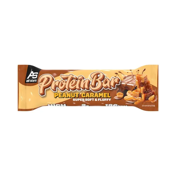 Proteiinibatoon Peanut Caramel, ALL STARS, 50 g