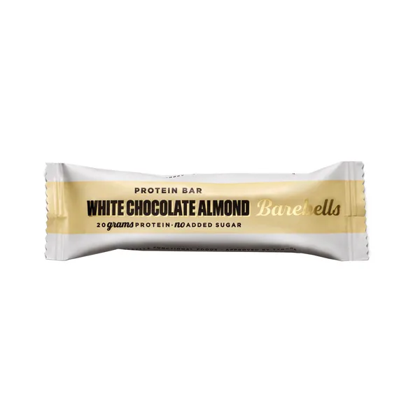 Proteiinibatoon White chocolate & Almond 55g, BAREBELLS