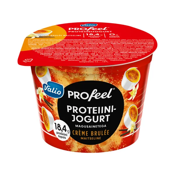 Proteiinijogurt creme brulee, VALIO PROFEEL, 200 g