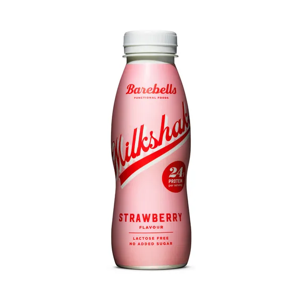 Proteiinisheik laktoosivaba maasika BAREBELLS 330ml