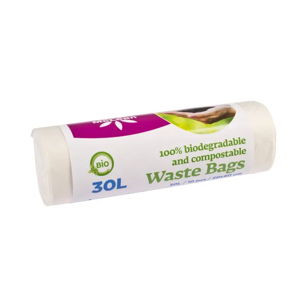 Prügikotid biolagunevad 30l, MCLEAN, 10 tk