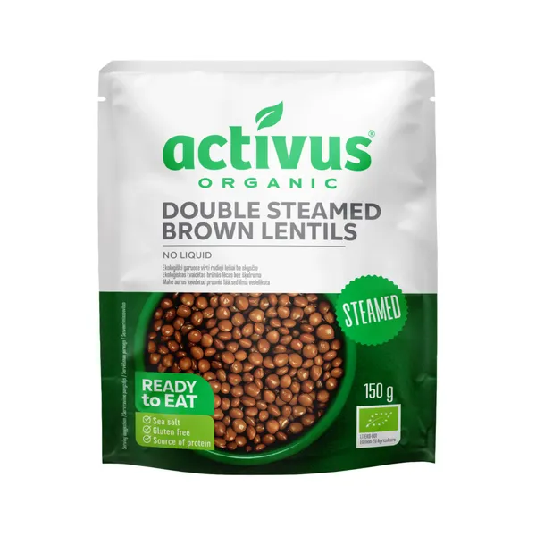 Pruunid läätsed ilma vedelikuta, ACTIVUS, 150 g