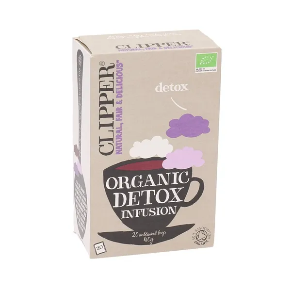 Puhastustee Detox niidiga kotis,  mahe 20pk, CLIPPER, 40 g
