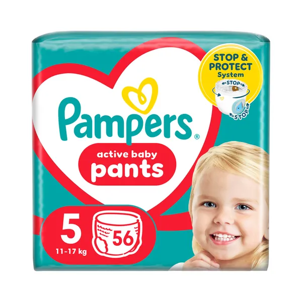 Püksmähkmed GP S5, PAMPERS, 56 tk