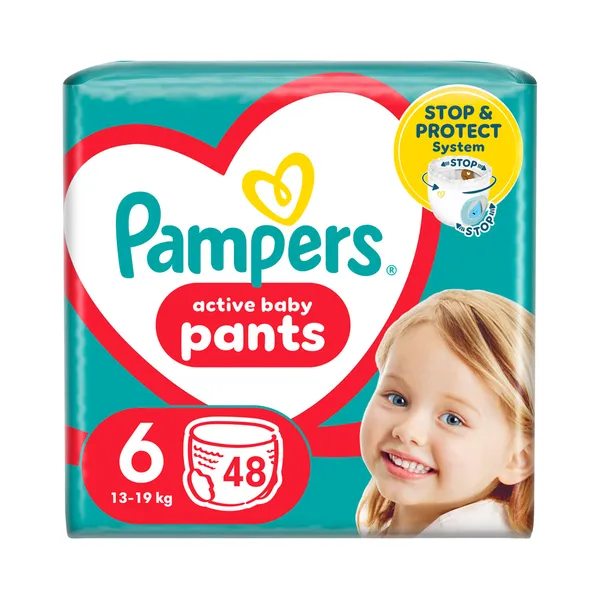 Püksmähkmed GP S6, PAMPERS, 48 tk