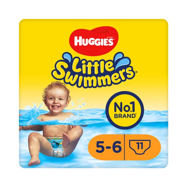 Püksmähkmed Little Swimmers M, HUGGIES, 11-18 kg/11 tk
