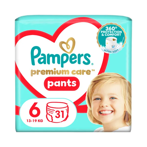 Püksmähkmed Premium Care, Value Pack S6, PAMPERS, 15+ kg/31 tk