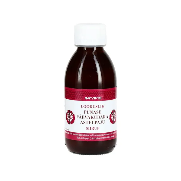 Punase päevakübara-asteplaju siirup, VIPIS, 150 ml