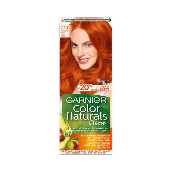 Püsivärv Color Naturals 7.40+ vask, GARNIER, 1 tk