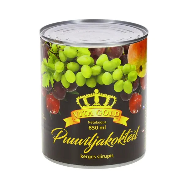 Puuviljakonserv, VITA GOLD, 820 g (bruto)