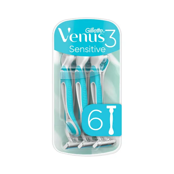 Raseerija Venus Sensitive, GILLETTE, 6tk