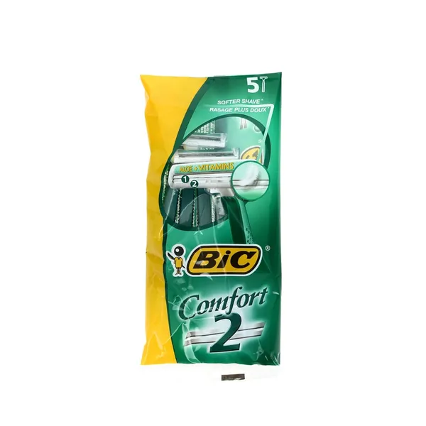Raseerijad Comfort 2, BIC, 5 tk