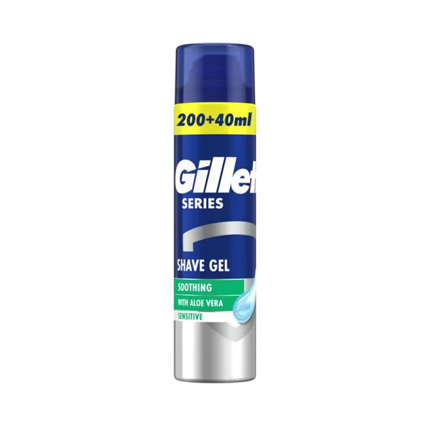 Raseerimisgeel Series Sensitive, GILLETTE, 240 ml