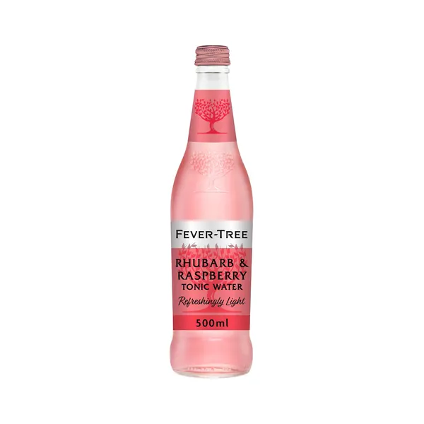 Raspberry & Rhubarb Tonic Water, FEVER TREE, 500 ml