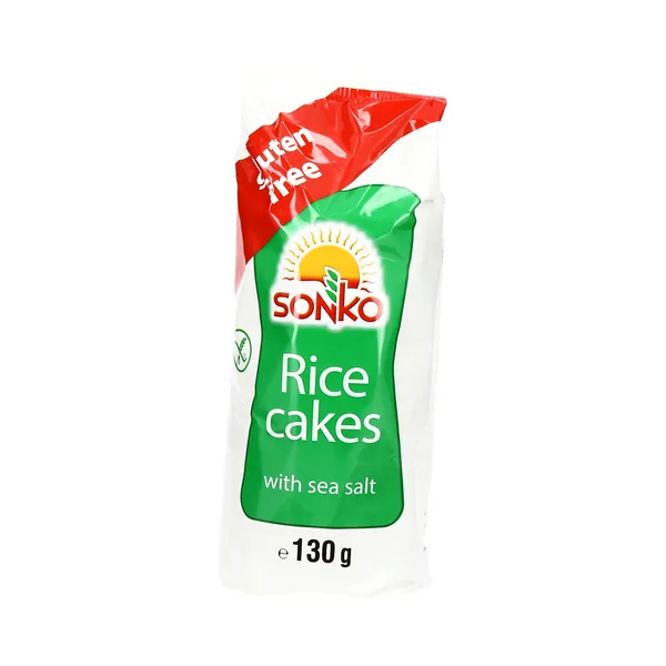 Riisivahvlid meresoolaga, SONKO, 130 g