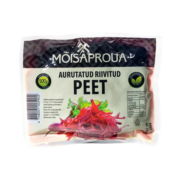 Riivitud aurutatud peet, MÕISAPROUA, 500 g