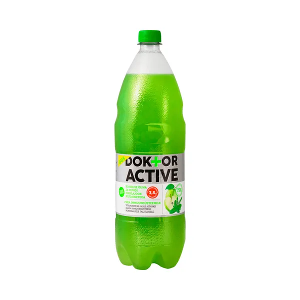 Rohelise õuna-mündi mahlajook, AURA ACTIVE, 1,5 L