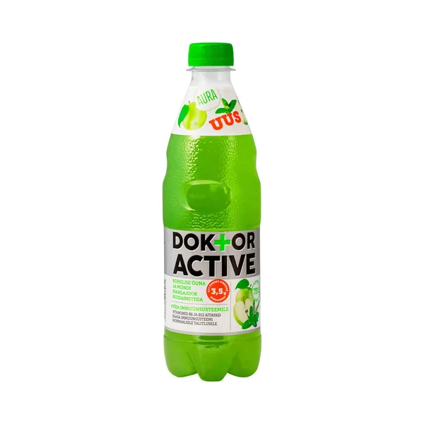 Rohelise õuna-mündi mahlajook, AURA ACTIVE, 500 ml