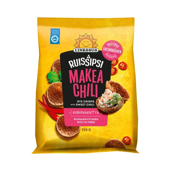 Rukki näkileivad magusa tšilli, LINKOSUO, 150 g