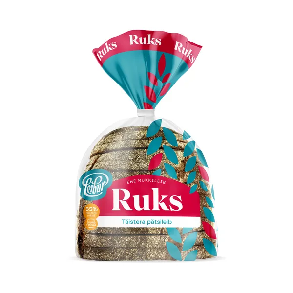 Rukkileib Ruks, LEIBUR, 390 g