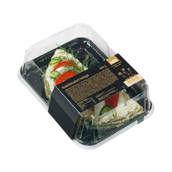 Rukkileivatort kalaga, SELVERI KÖÖK, 650 g