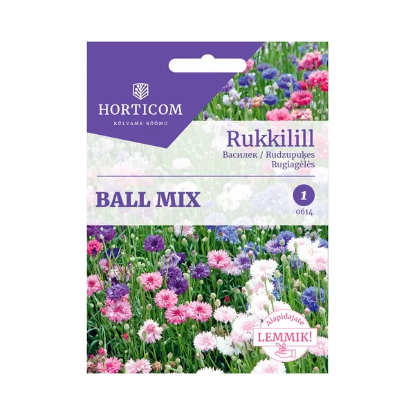 Rukkilill Ball mix, HORTICOM, 1 pk