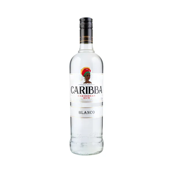 Rum CARIBBA Blanco, 37,5%vol, 1L,R22/172236/2