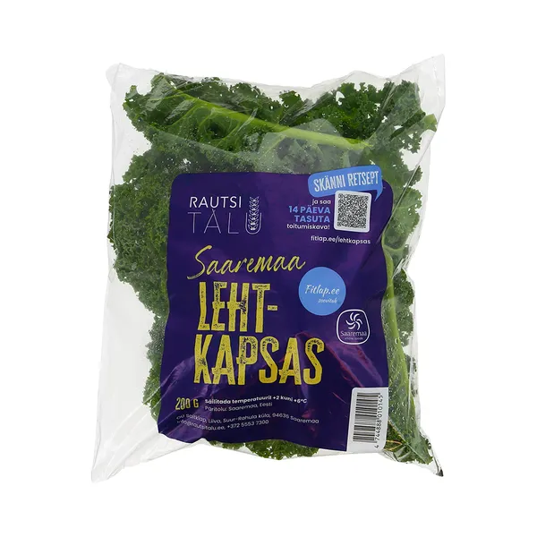 Saaremaa lehtkapsas ehk Kale, RAUTSI TALU, 200 g