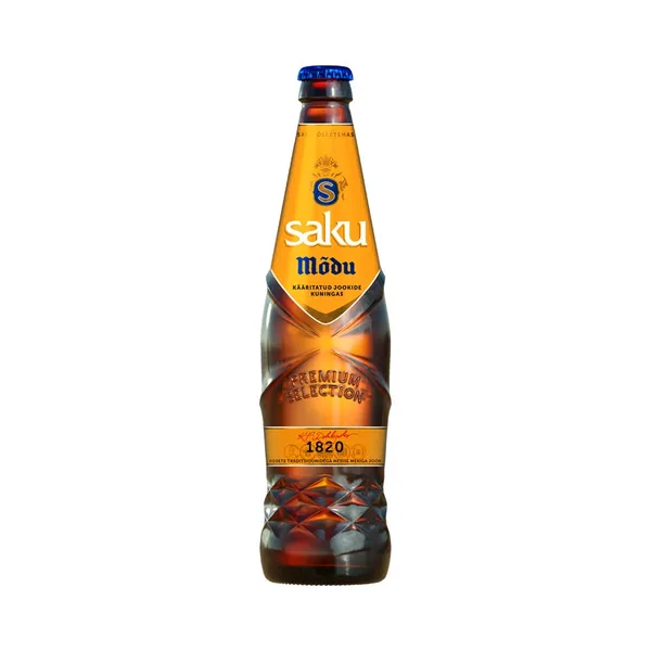 SAKU Mõdu, õlu 4%vol, 0,5 L, R22/166742/46, pudel