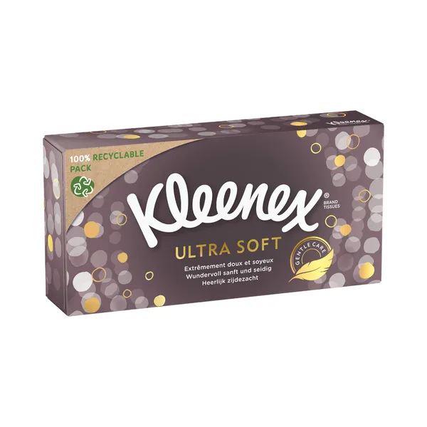 Salvrätikud Box Ultra Soft, 3-kihiline, KLEENEX, 72 tk